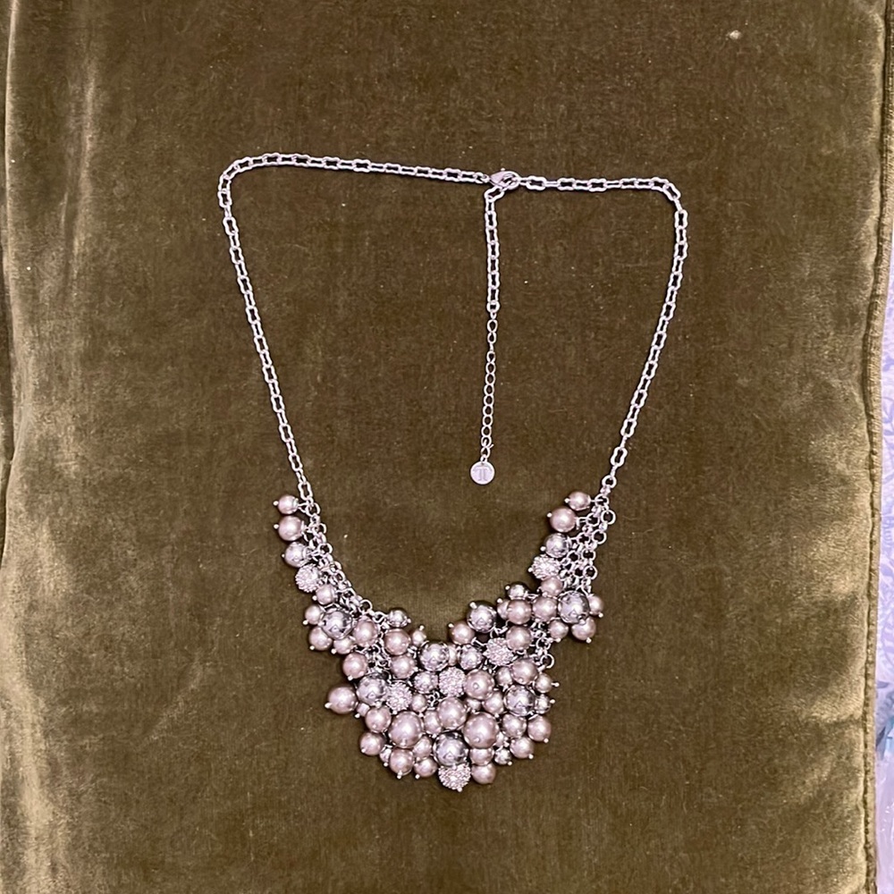 Talbots lovely bauble-like necklace.Pretty small & large circular designed piece